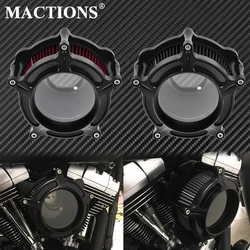 Motorcycle Air Filter Cleaner System Intake Kit For Harley Sportster Iron XL883 XL1200 Touring Road Glide Softail Dyna FXDLS FLH