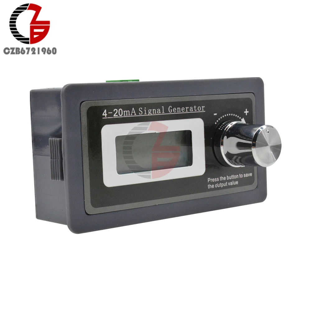 4-20mA LCD Generatore di Segnale Digitale DC Regolabile PLC Trasmettitore di Corrente Tester Prova Dinamica di Uscita A Due Fili FAI DA TE 24V