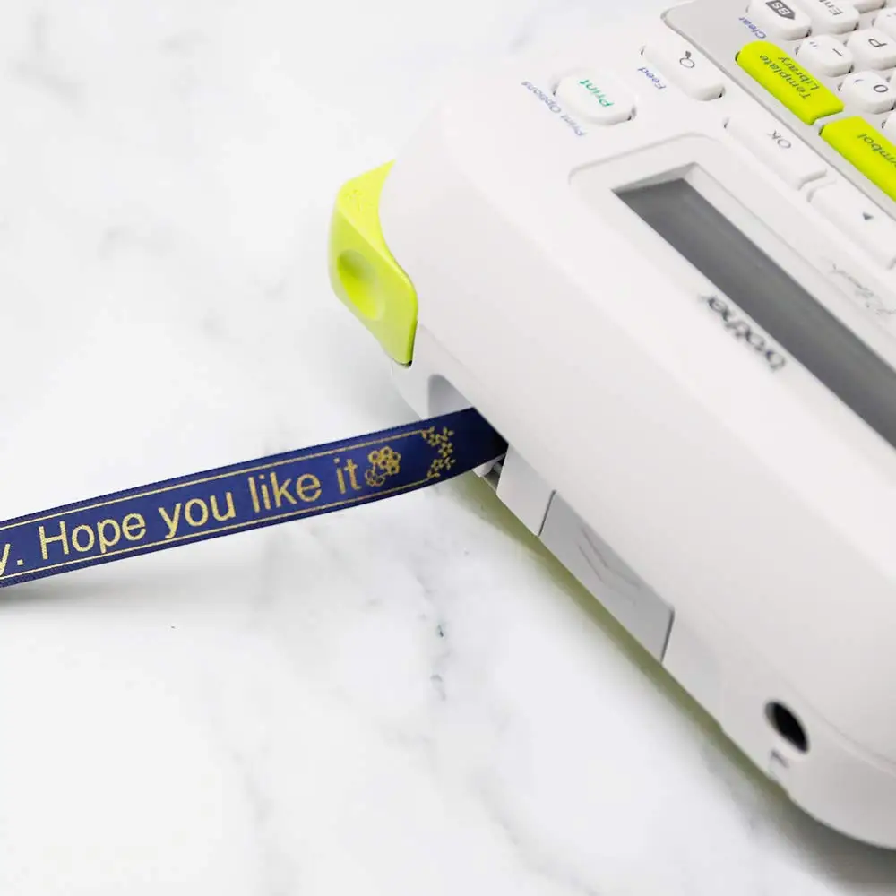 KZE 12mm*4m multicolour Label Tape Compatible Satin Ribbon Tape Replacement for Brother TZe-R231 TZe-RE34 TZe-R234 TZe-RW34