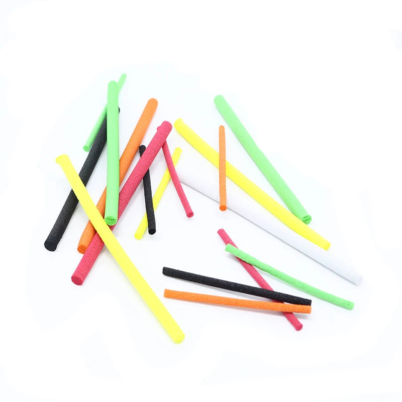 Persuader hot 10 postów pakiet wiązania much 2mm 3mm smukłe cylindry piankowe wyższa wydajność pianka EVA spadochron post materiały wiązania much — zdjęcie 3