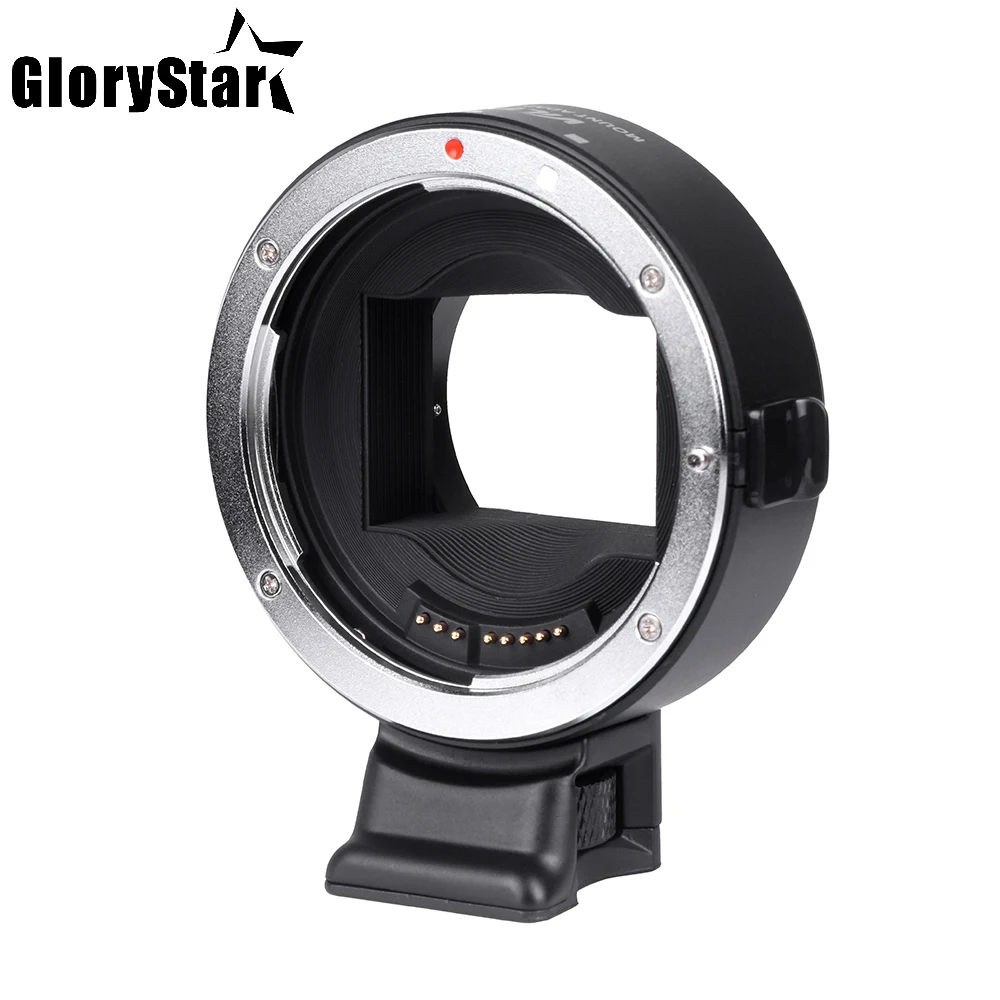 

EF-NEX IV Lens Mount Adapter Ring AF Auto Focus CDAF PDAF USB Upgrade for Canon Sony w/USB CDAF PDAF Switch