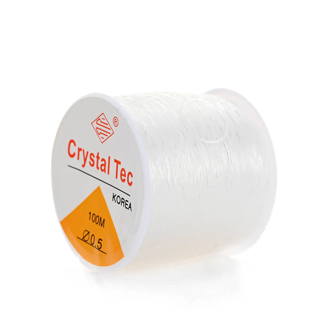 0.5-1.5mm Elastic Cord String for Jewelry Making