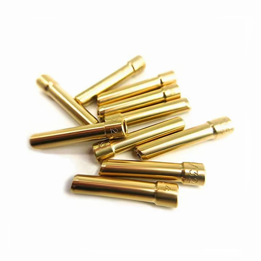 10PCS Wedge Tig Tungsten Electrode Collet 24MM 32MM Length Argon Welding Consumable For WP17/18/26 Torch