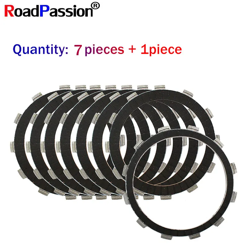 RoadPassion Motorcycle Accessories Clutch Friction Disc Plate Kit For HONDA VFR1200 VFR 1200