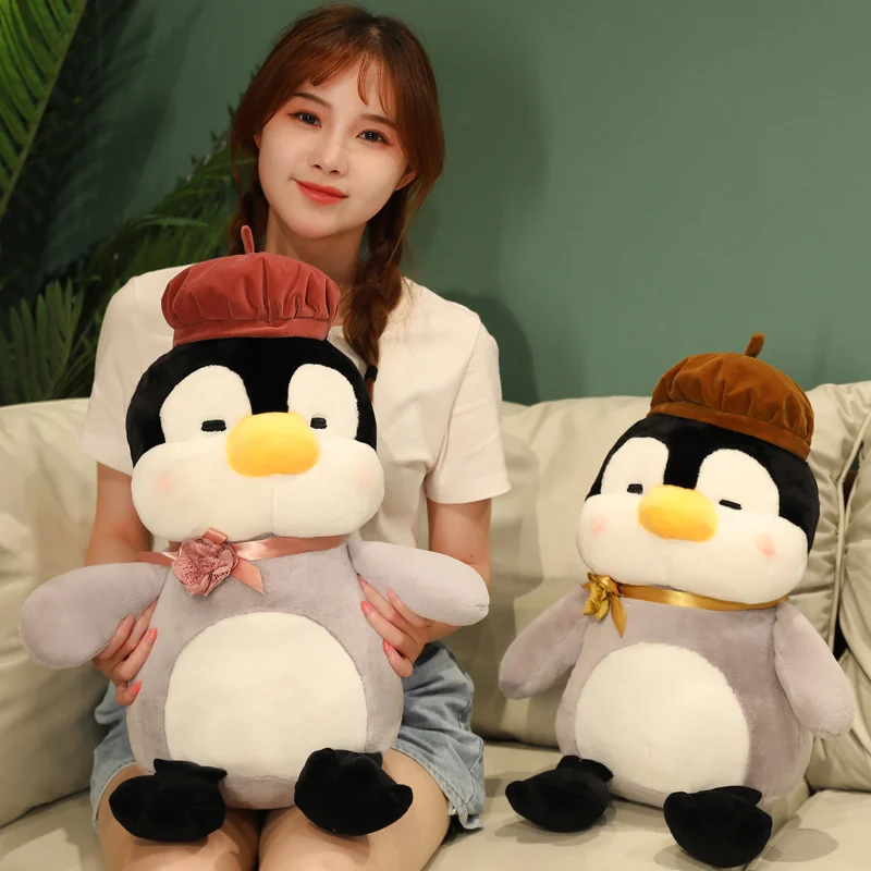 

Kawaii Painter Penguin Doll Plush Toy Plush Pillow Stuffed Plush Animals Baby Toy Girl Gifts Toys for Children Home Decoration