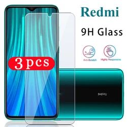 3/2/1Pcs for xiaomi redmi 10X 9C 9A note 9 9S pro max 8A 8T 8 pro tempered glass protective film phone screen protector glass