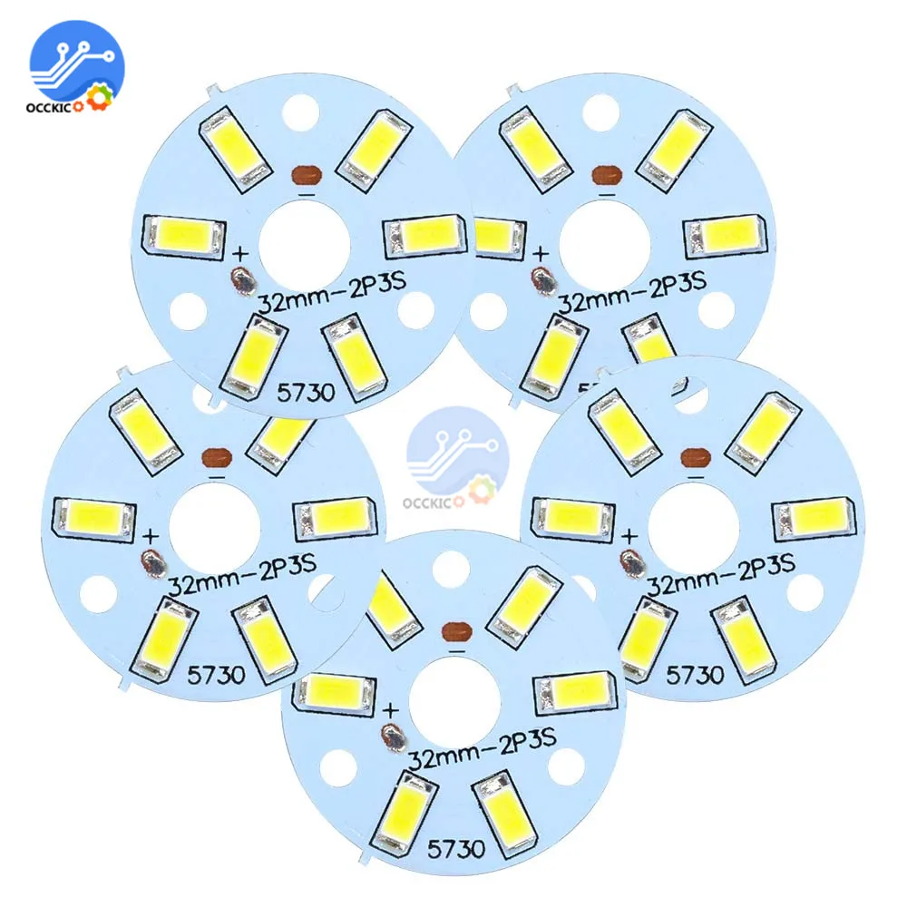 10PCS 3W 5730 White LED Emitting Diode SMD Highlight Lamp Panel LED Board