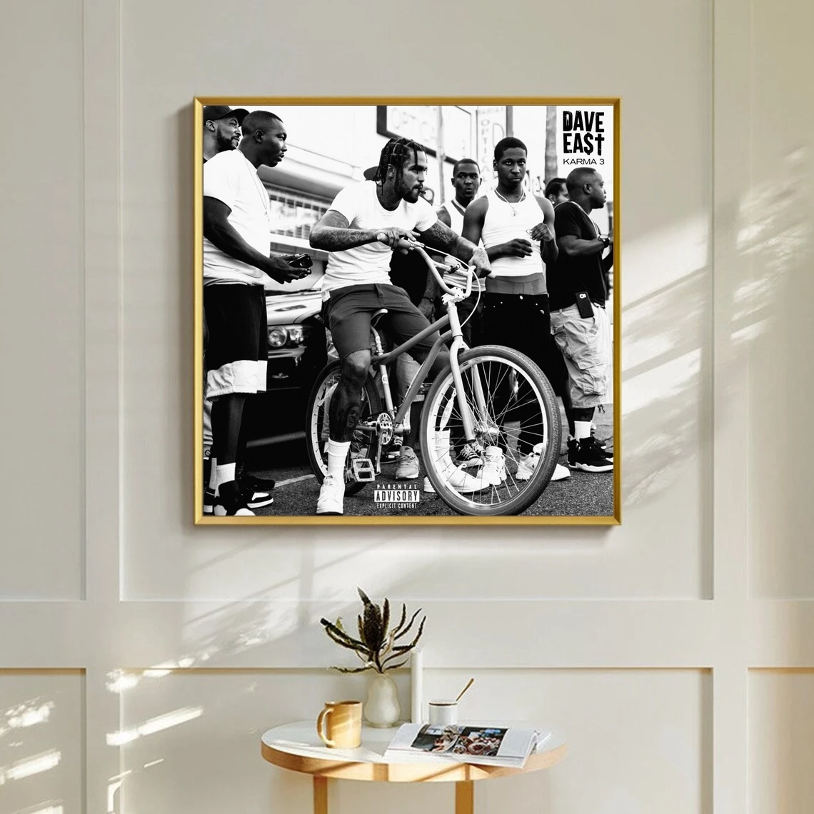 Dave East Karma 3 Music Album Poster Canvas Print Home Decoration Wall Painting ( No Frame )