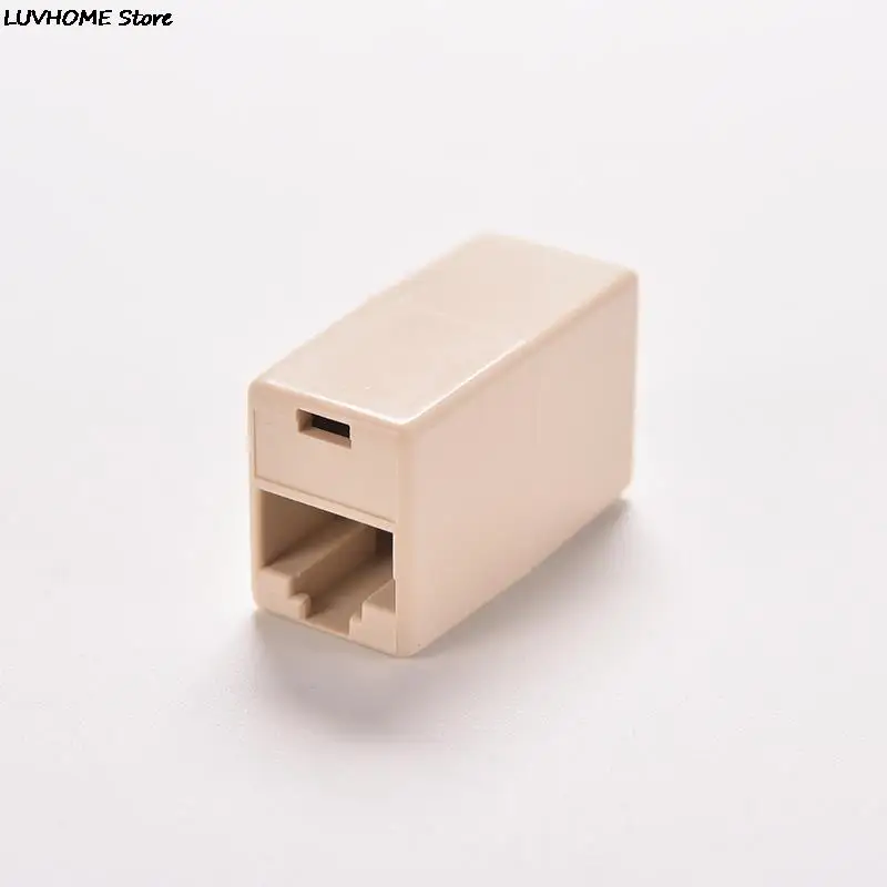 1 RJ45 Cat5 8P8C Socket Connector Coupler For Extension Broadband Ethernet Network LAN Cable Joiner Extender Plug
