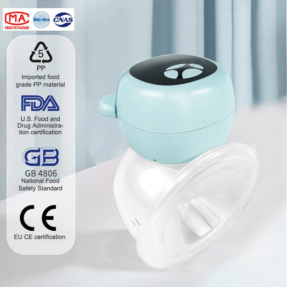 Portable Electric Breast Pump Silent Wearable Automatic Milker Baby Breastfeed USB Rechargable Milk Extractor NO BPA