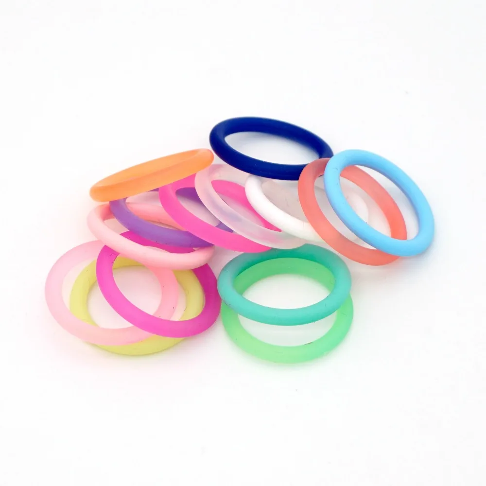 10 stücke Transparent Klar Baby Silikon Schnuller Dummy Ring MAM Adapter O Ring BPA FREI Food Grade für Nuk Innere größe 21,5mm – Detail 4