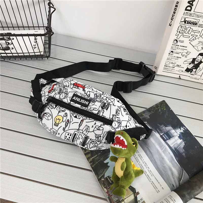 New Design Chest Bag Women Men Sports Multifunctional Waist Bag Couple Shoulder Messenger Bag Fashion Korean Fashion Bag