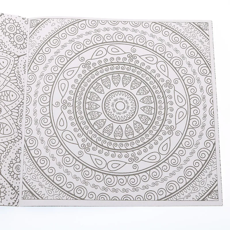 Page 24 Flower Mandala Coloring Book For Children Adults To Ease The Pressure To Spend Time Painting Graffiti Painting Art Books