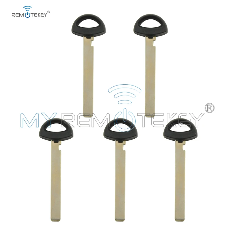 Remtekey 5pcs small remote insert key blade For BMW Mini cooper smart emergency key blade uncut