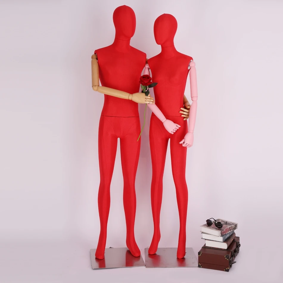 Full Body Mannequin With Bendable Wooden Hand Model Colorful Factory Direct Sell