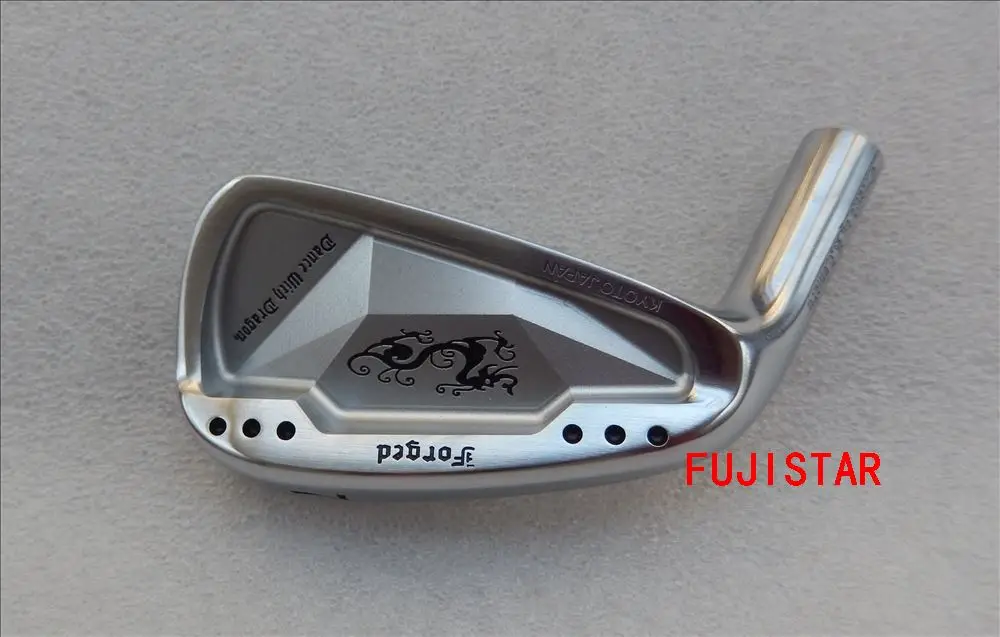 FUJISTAR GOLF Dance with dragon Forged carbon steel golf iron heads for left player #4-#P/7pcs