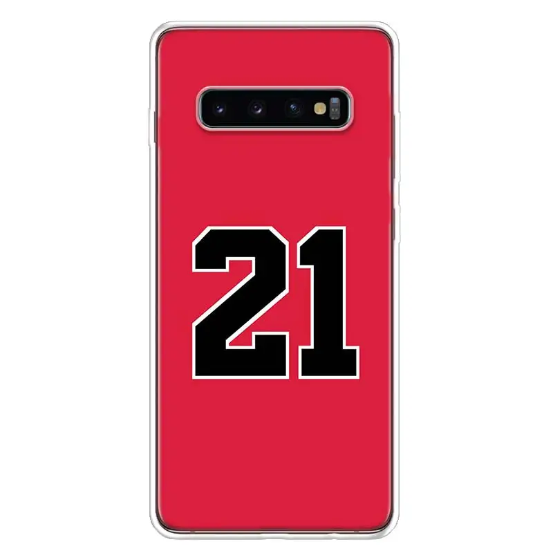 Basketball Number 23 24 For Samsung Galaxy S24 S23 S21 S22 Ultra S10 Plus S20 FE Phone Case S10E S8 S9 + Housing Shell Coque