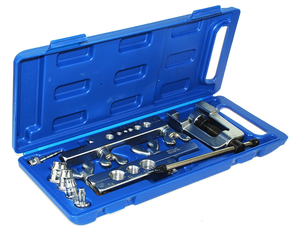 Gratis Verzending CT-275 1/8 "Tot 3/4" O.D.Tubing Affakkelen & Uitstampen Tool Kit Voor Zachte Koperen Pijp