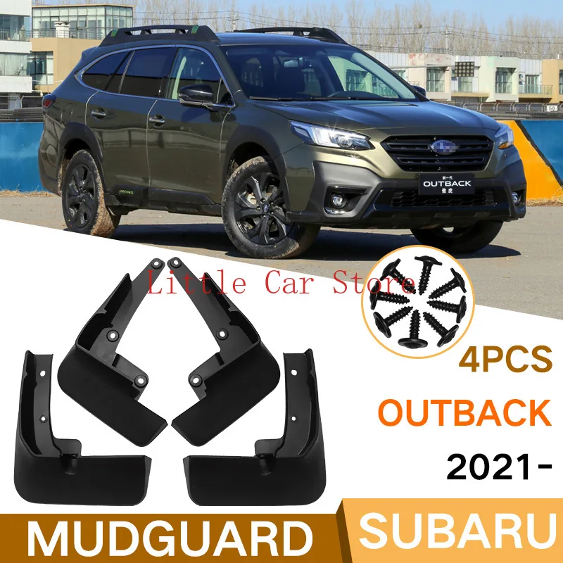 

For Subaru Outback 15-21 Car Mudflaps Mud Flaps Splash Guards Mudguards Mud Flap Front Rear Fender Protector