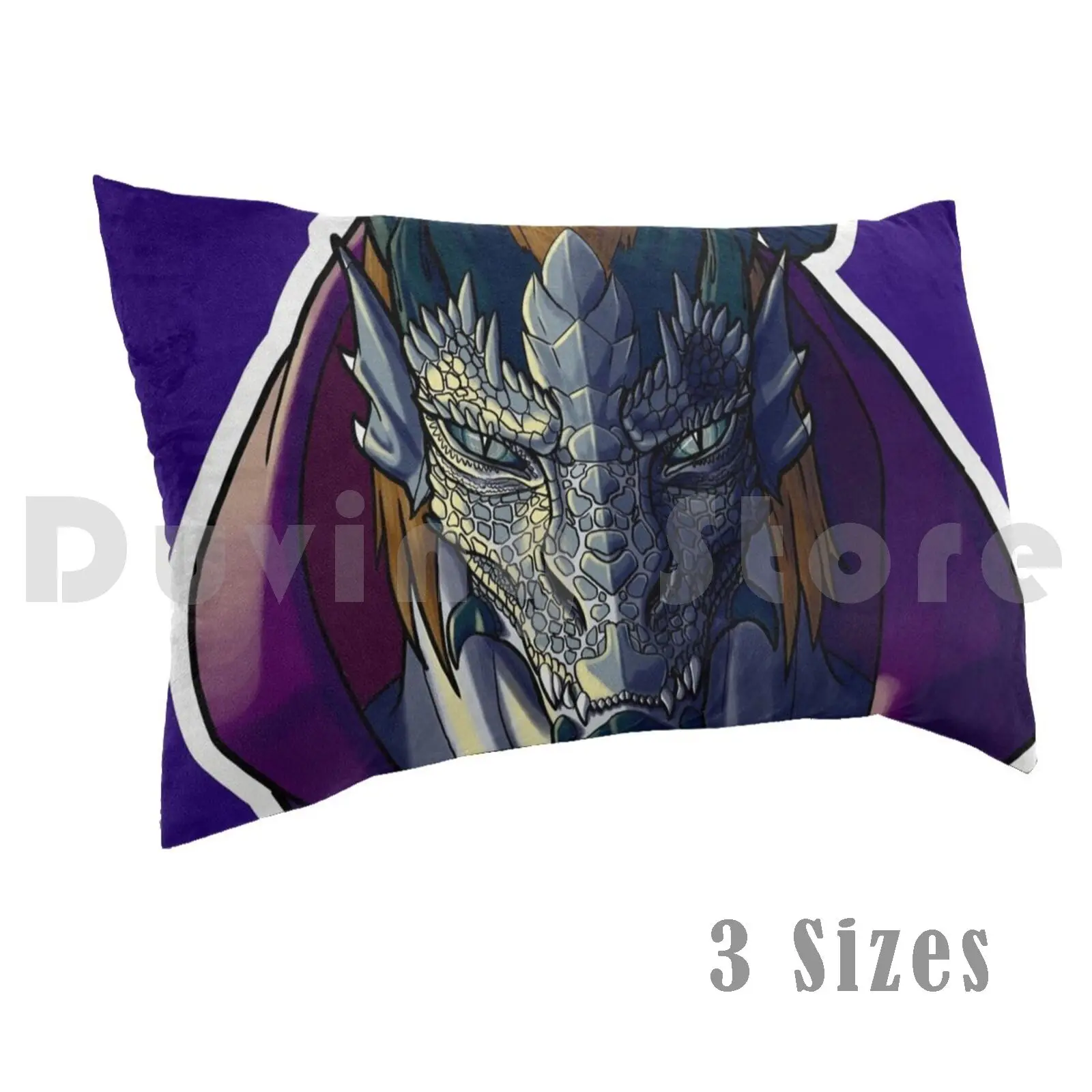 Draerael-The Dragonborn Rogue Pillow Case DIY 50*70 Dnd And Dragonborn Half Dragon Rogue Thief Fantasy Tabletop