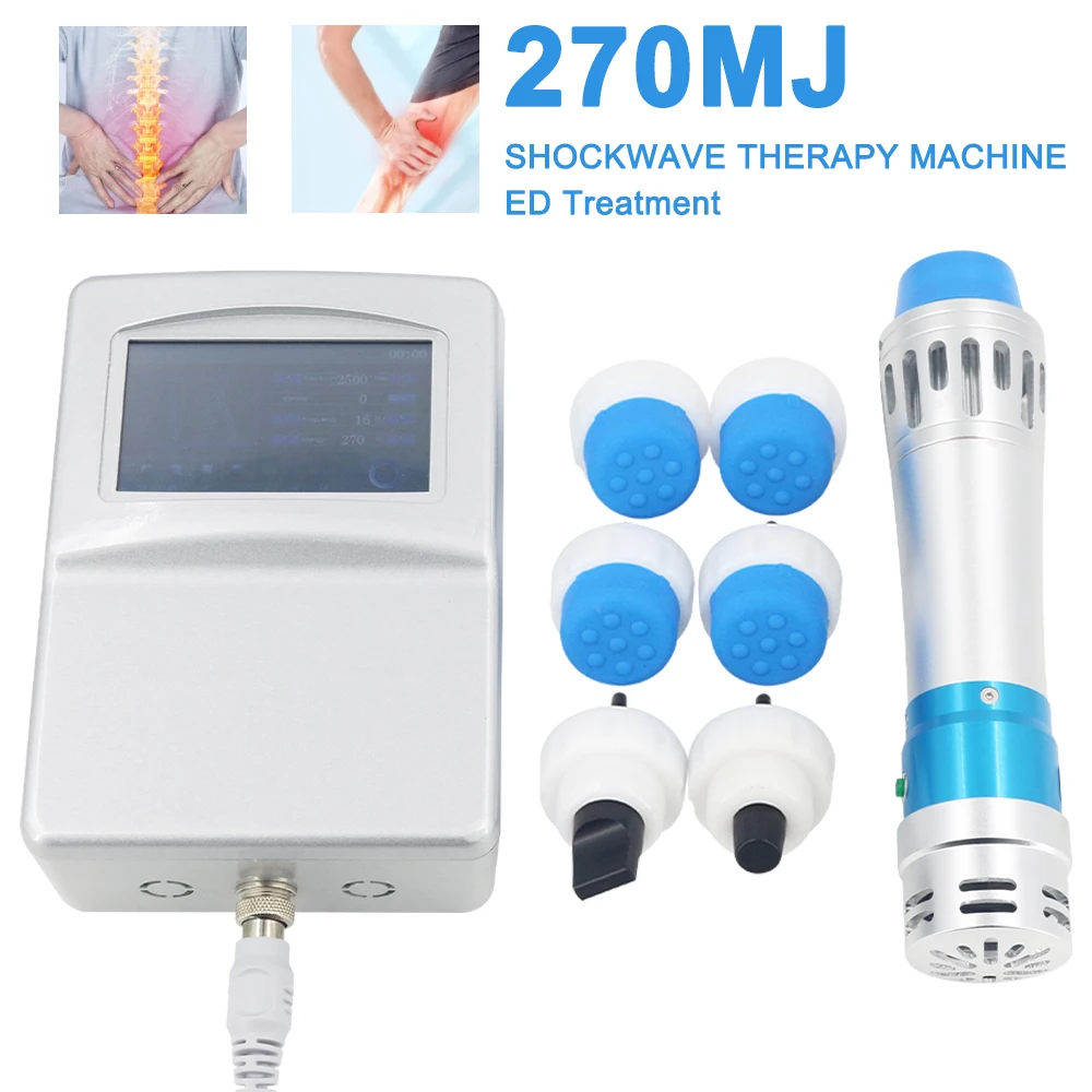 

Shockwave Therapy Machine For ED Treatment Portable Shock Wave Equipment Electromagnetic Body Massager Back Pain Health Care