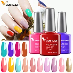 Venalisa-gel nail polish, luxury color, LED lacquer, lasting, good price, good price 6 Main Sales Nail Polish in Gel UV LED - №4