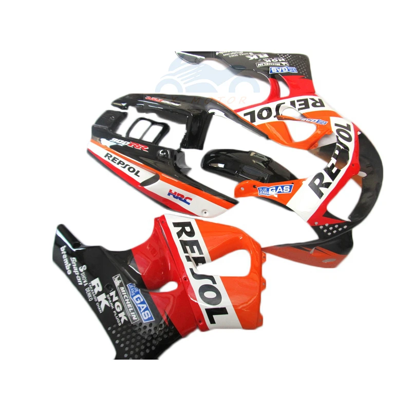 

Top Selling Motorcycle Parts Fairing kits for Honda CBR900RR CBR893RR 1996 1997 orange black fairings set CBR 893 RR 96 97 VC56