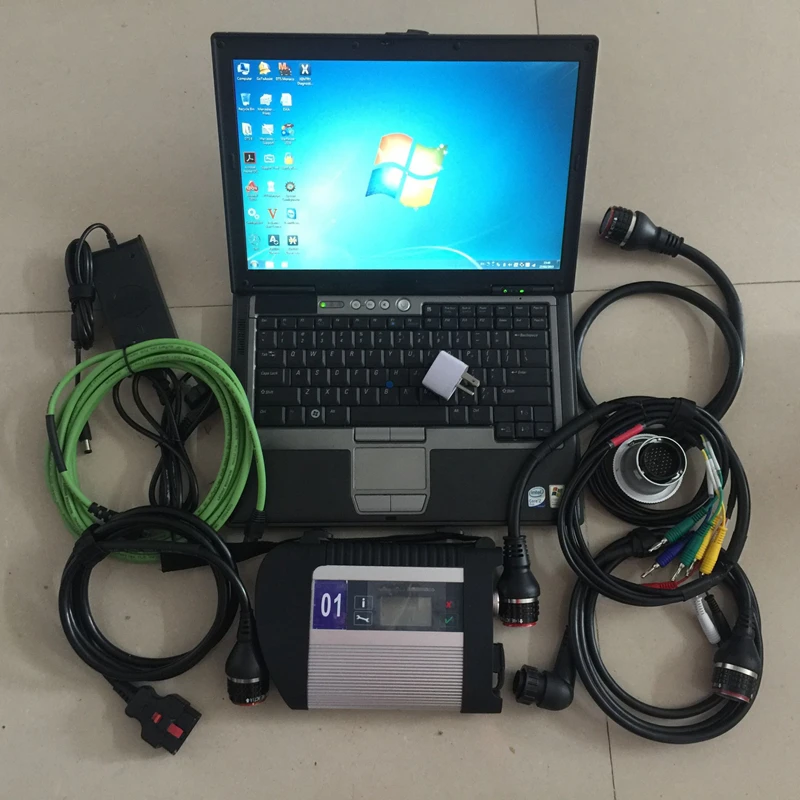 

MB Star C4 SD Connect Diagnosis Diagnostic System Compact 4 Multiplexer Diagnose with Software 2021.06 Laptop d630 NETOBOOK