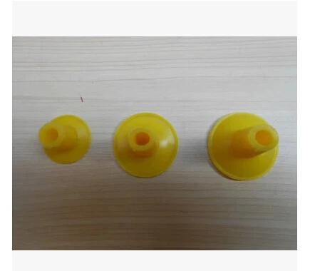 10pcs for Electro-pneumatic Valve Cup Grinder Mill Rubber Suction Cup Car Repair Valve Black and Yellow 4CM / 3CM / 2.5CM