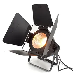 200W COB LED lampa Par z drzwiami stodoły RGBWA UV 6 in1 Wash Dj Dmx Controll efekt sceniczny