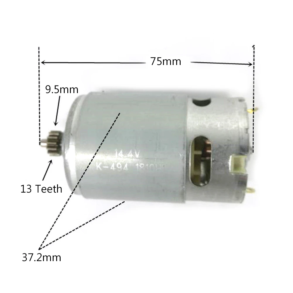 14.4V 13 Teeth Electric Drill Motor Engine for BOSCH GSR14.4-2-LI PSR14.4LI-2