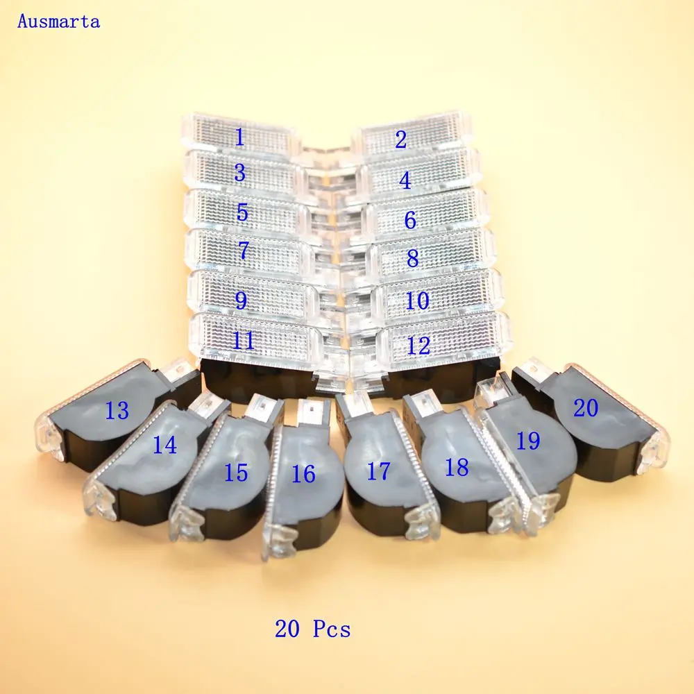 

20 Pcs OEM car parts Set New Door Warning Lights For A3 A4 A5 A6 A7 A8 Q3 Q5 8KD 947 415C 8KD947415C 8KD-947-415C