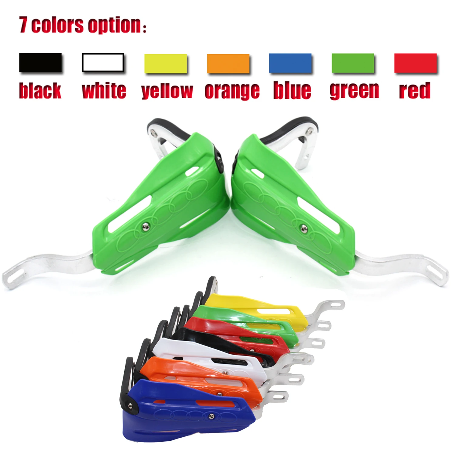 1 Pair 22MM 28MM Motorcycle Handguards Hand Guard Handbar Motocross For  SX EXC CRF YZ F KX Protege Main Universel Moto