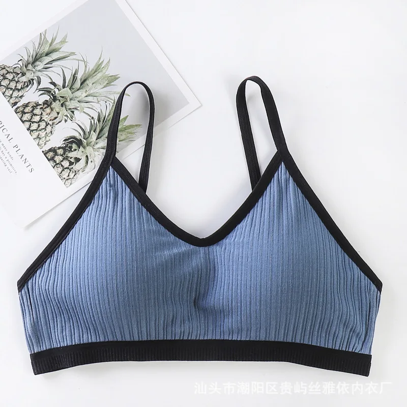 Women\'s Cotton Underwear Tube Tops Bra Sexy Top Women\'s Sling Bra Lady Sports Bra Seamless Underwear Bra Female Sexy Crop Top
