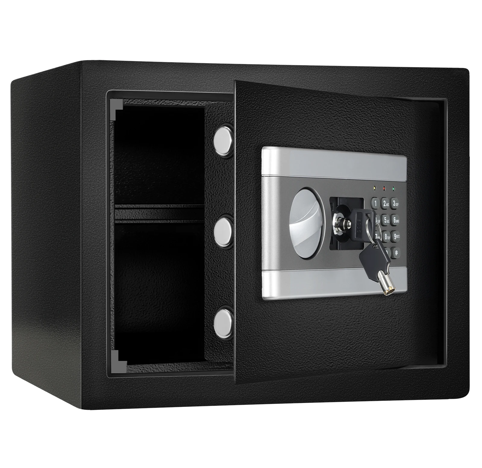 

EU US Stock 1.0 Cubic Feet Safe Security Box, Fireproof Waterproof Electronic Digital Lock Box with Keypad LED Indicator