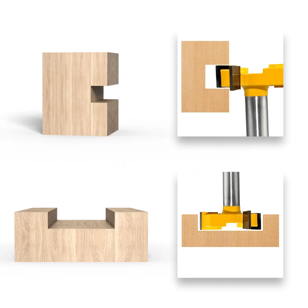 Imagem -06 - Lavie-t tipo Slotting Cutter Ferramenta de Carpintaria Router Bits para Madeira Industrial Grade Fresa Slotting Edge 1pc