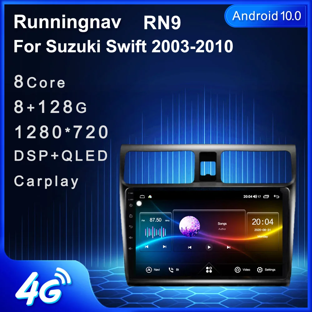 

Runningnav For Suzuki Swift 2003-2005 2006 2007 2008-2010 2 Din Android Car Radio Multimedia Video Player Navigation GPS