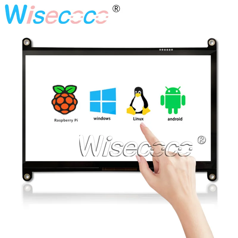 7 Inch IPS Touch LCD Monitor Module 1024x600 All In One  Raspberry Pi 3 4 Portable Display