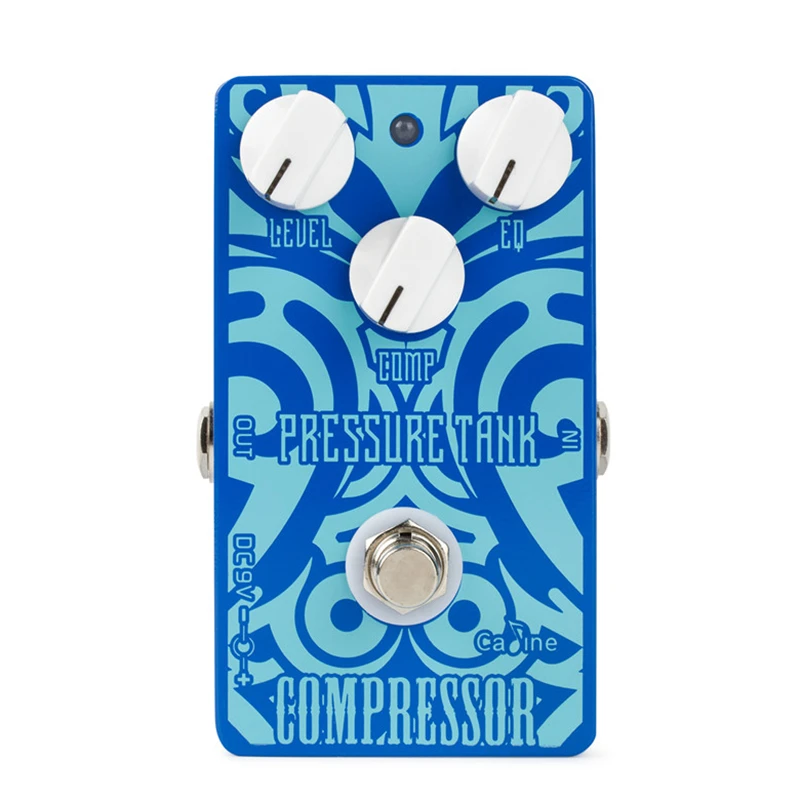 Caline CP-47 Pressure Tank Compressor Compress Guitar Effect Pedal True Bypass Design Electric Guitar Parts & Accessories