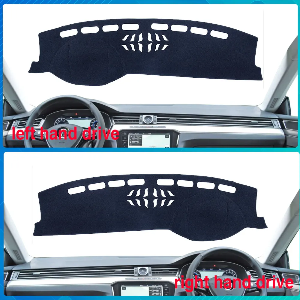 Dashboard Mat Cover Carpet Rug Avoid Light Pat for Volkswagen VW Arteon 2017 2018 2019 2020 Exterior Stickers Car-Accessories