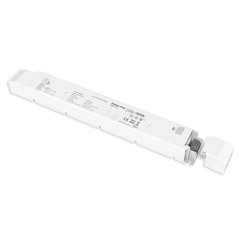 

LTECH DALI Led Dimmable Driver,AC 200V-240V Input;DC 12V 24V DALI-2 DT6 / DT8 2 Channel Tunable White Output;Push CT CCT Supply