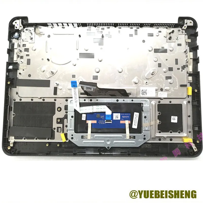 YUEBEISEHNG                   95%NEW/Org For Dell latitude 3380 E3380 Palmrest US keyboard upper cover Touchpad Assembly 05505V