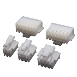 50 Stuks Micro Mini PHB 2.0mm Vrouwelijke Behuizing Connector Dubbele Rij Gesp Plastic Shell 2x2P 2x3P 2x4P 2x5P 2x6P 2x7P 2x8P 2x9 2x10P