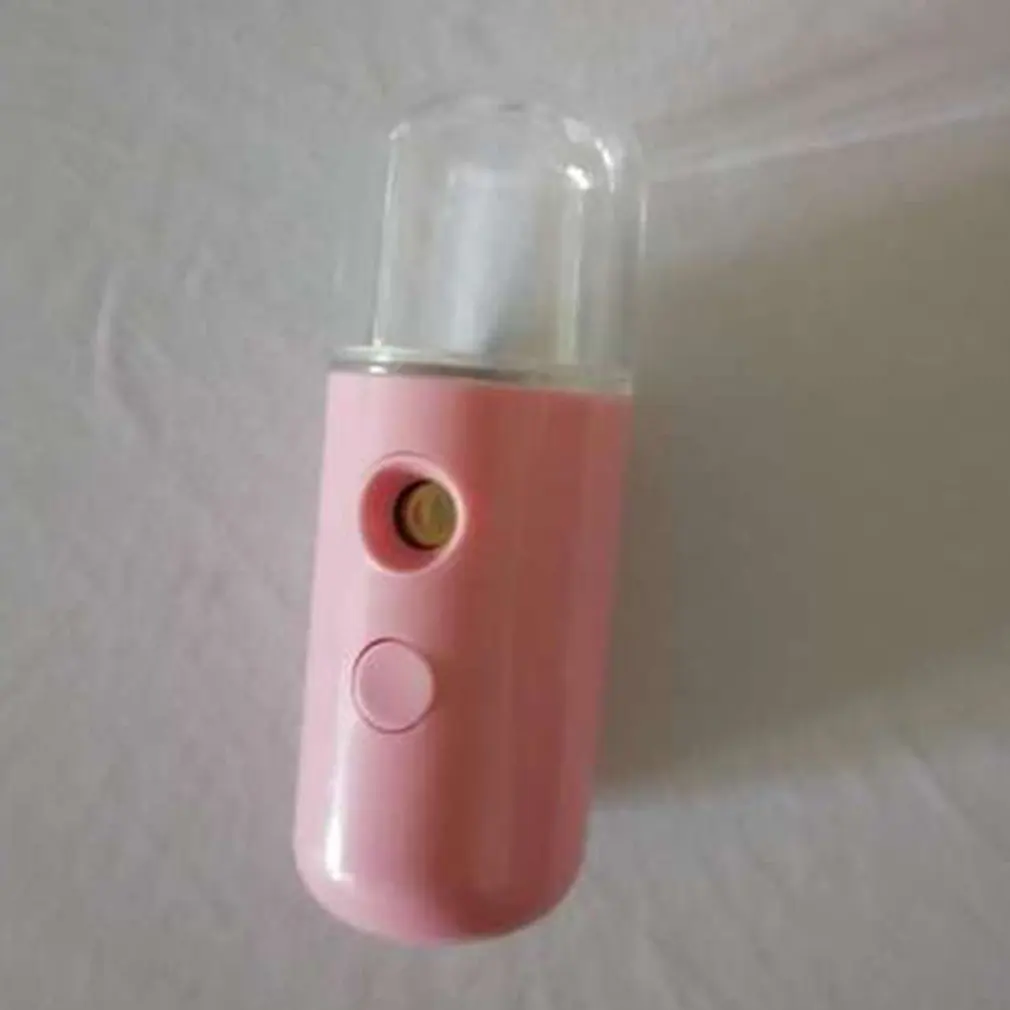 Nano Spray Hydration Instrument Mini Portable Rechargeable Handheld Facial Steamer Beauty Moisturizing Humidifier