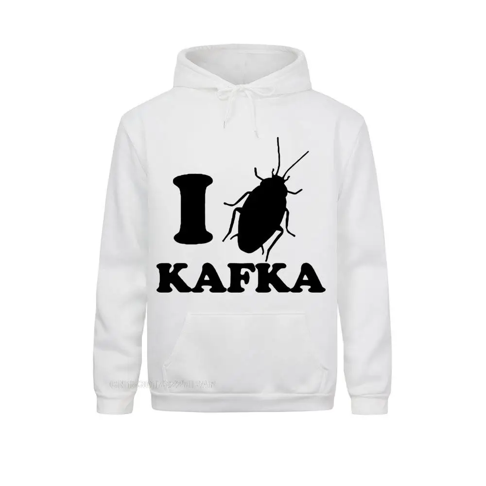 KAFKA Letter Printed Harajuku Hoodies Mens Long Sleeve Cotton Slim Pullovers Harajuku Hoodies Male Sprotwear TEE