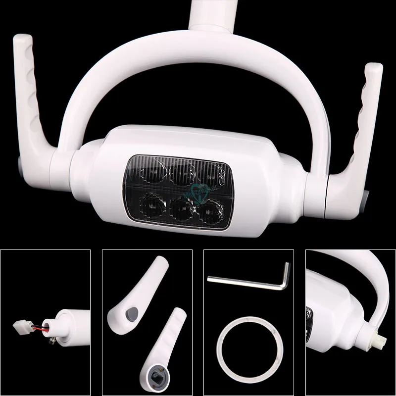 6Led Dental lamp LED Oral induction Operation Light for Dental Unit Chair Shadowless Operation Teeth Easy Install Good quality