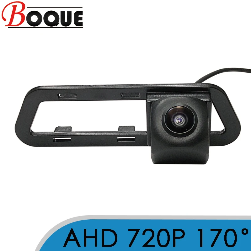 BOQUE 170 Degree 1280x720P HD AHD Car Vehicle Rear View Reverse Camera For Nissan TIIDA Pulsar Hatchback C12 2011~2015