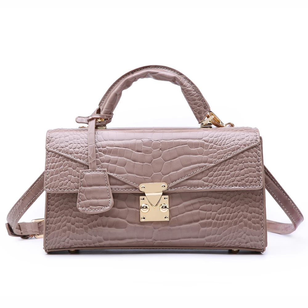 Fashion Crocodile Handbags for Women Ladies Elegant Shoulder Bags Lxuury Messenger Tote Bags