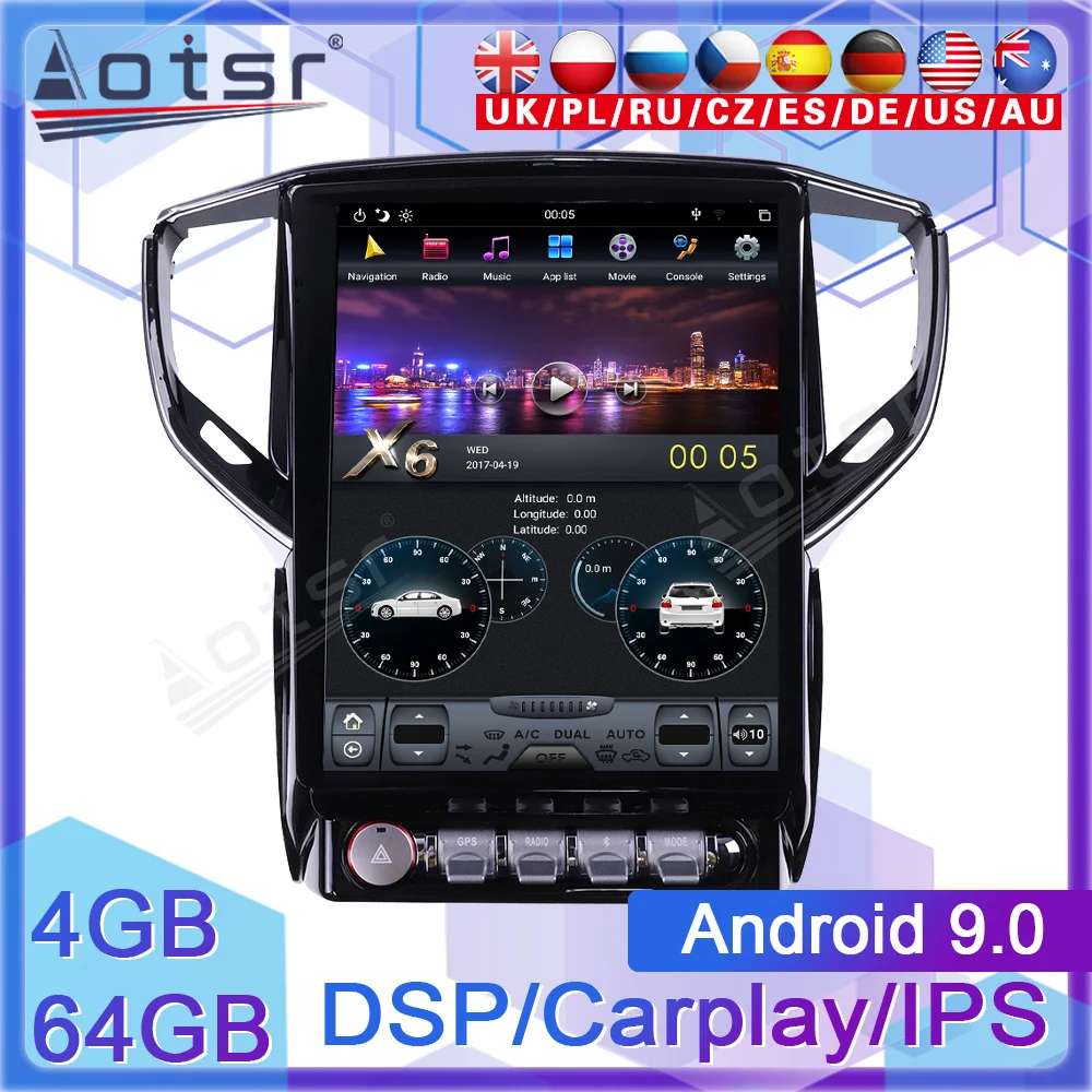 Android Car Multimedia Auto Radio Player For Maserati Ghibli M157 2013 2014 2015 2016 2017 2018 GPS Navigation Head Unit No 2din