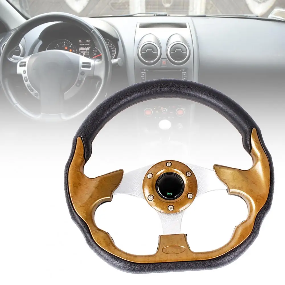 Steering Wheel Universal  Anti-corrosion Aluminum Sport Drifting  13 Inches Car Modification Racing Steering Wheel for Kart